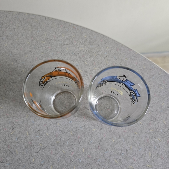 Vintage glasses of classic cars - set of 2 - Picture 5 of 5